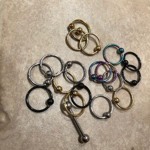 NEW Bag of Septum Rings